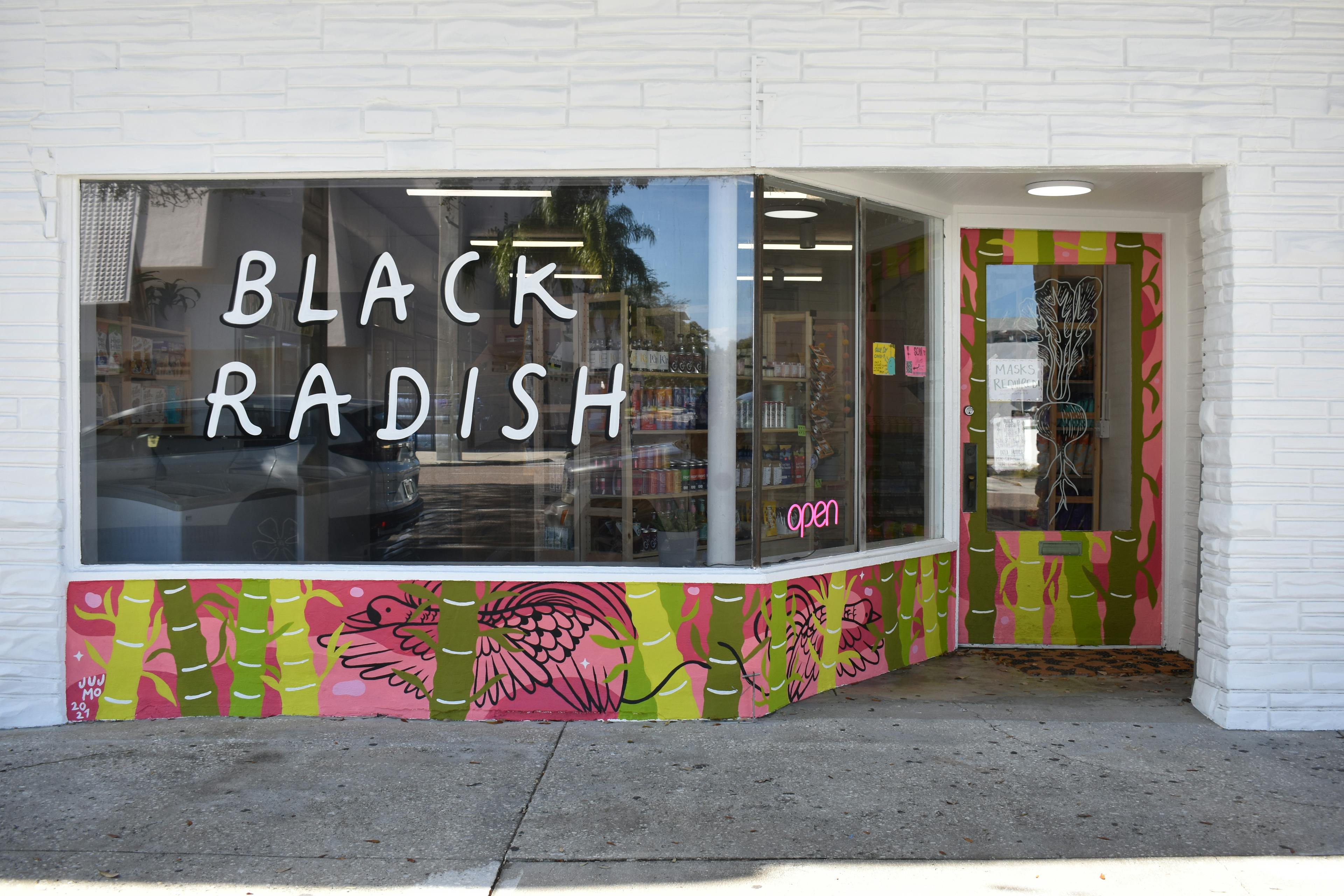 black radish store image